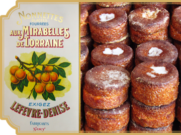 Nos Nonnettes à la Mirabelle de Lorraine.